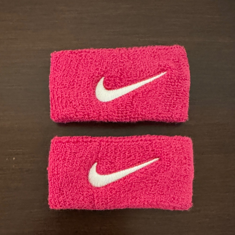 NWOT Nike Hot Pink Wrist Sweatbands